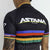 Astana Black Rainbow Jersey [SS], - Cyclists.com