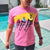 Pink Trio - Short Sleeve Casual T, - Cyclists.com