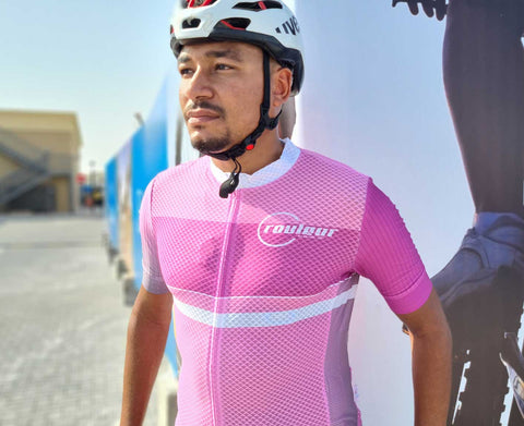 Cyclists.com Mesh Giro Pink Jersey [SS], S / Pink / Short Sleeve - Cyclists.com