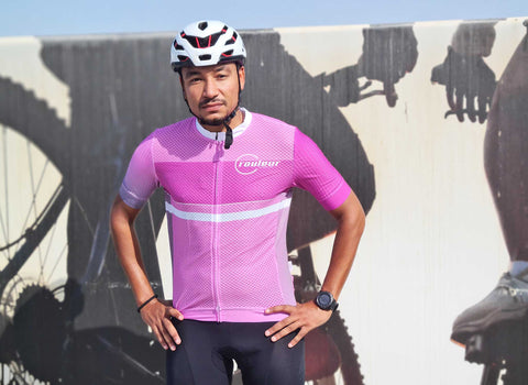 Cyclists.com Mesh Giro Pink Jersey [SS], - Cyclists.com